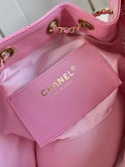 Chanel Mini 25 Hobo Bag Caviar In Pastel Pink - 3
