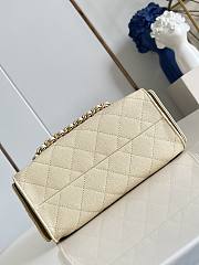 Chanel Mini 25 Hobo Bag Caviar In Pastel Beige - 5