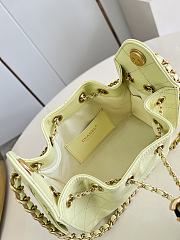Chanel Mini 25 Hobo Bag Caviar In Pastel Yellow - 5