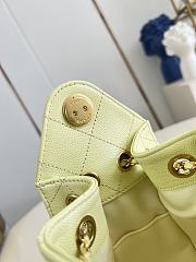 Chanel Mini 25 Hobo Bag Caviar In Pastel Yellow - 4