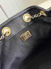 Chanel Mini 25 Hobo Bag Caviar In Black - 5