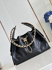 Chanel Small 25 Hobo Bag Caviar In Black - 1