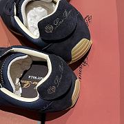 Loro Piana Fast Walk Sneaker In Blue Navy - 2