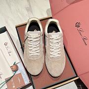 Loro Piana Fast Walk Sneaker In Maple/Dark Wheat - 2
