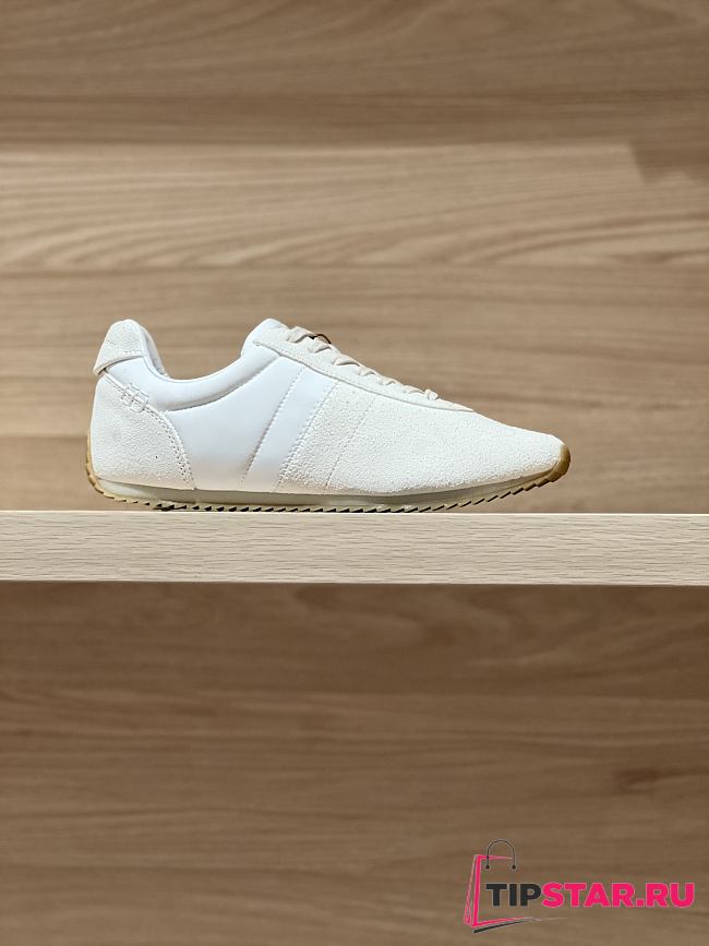 Loro Piana Fast Walk Sneaker In White - 1