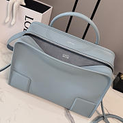 Loewe Large Amazona 180 bag in soft calfskin in light blue - 5