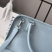 Loewe Large Amazona 180 bag in soft calfskin in light blue - 2