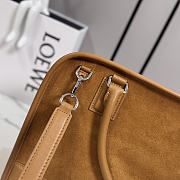 Loewe Large Amazona 180 bag in suede brown - 3