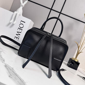 Loewe Small Amazona 180 bag in soft calfskin in black