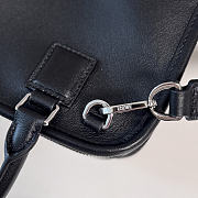 Loewe Small Amazona 180 bag in soft calfskin in black - 6