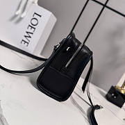 Loewe Small Amazona 180 bag in soft calfskin in black - 4