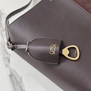 Loewe Medium Bilbao Chestnut Leather & Suede Bucket Bag Brown - 3