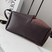 Loewe Medium Bilbao Chestnut Leather & Suede Bucket Bag Brown - 4