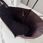 Loewe Medium Bilbao Chestnut Leather & Suede Bucket Bag Brown - 2