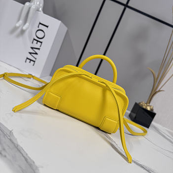 Loewe Mini Amazona 180 bag in soft calfskin yellow