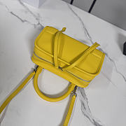 Loewe Mini Amazona 180 bag in soft calfskin yellow - 2