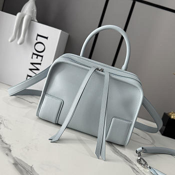 Loewe Small Amazona 180 bag in soft calfskin mineral mist