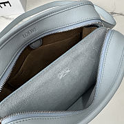 Loewe Small Amazona 180 bag in soft calfskin mineral mist - 6