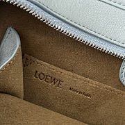 Loewe Small Amazona 180 bag in soft calfskin mineral mist - 5