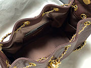 Chanel Mini 25 Hobo Bag Caviar In Brown - 6