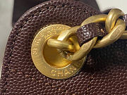 Chanel Mini 25 Hobo Bag Caviar In Brown - 4