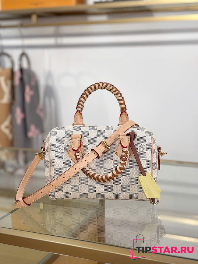 Louis Vuitton Speedy Bandoulière 20 Damier Azur Canvas N40950 - 1