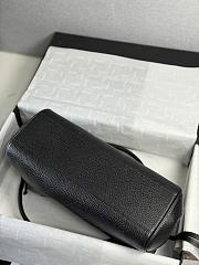 Chanel Shopping Tote Black Grained Calfskin In Black - 6