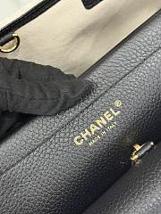 Chanel 26S Small Shopping Bag Matthieu Blazy Black/Ecru Tweed Leather - 3